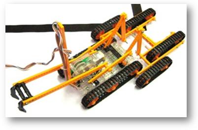 Picture of advanced Tamiya robot