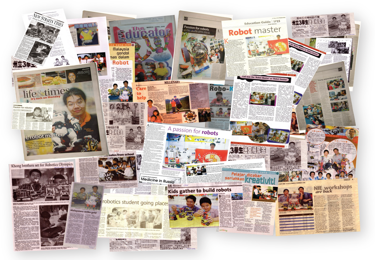 CR8®'s Khong Brothers Newspaper Article Collage