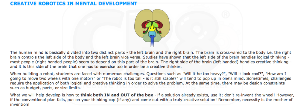 CR8® In Mental Development